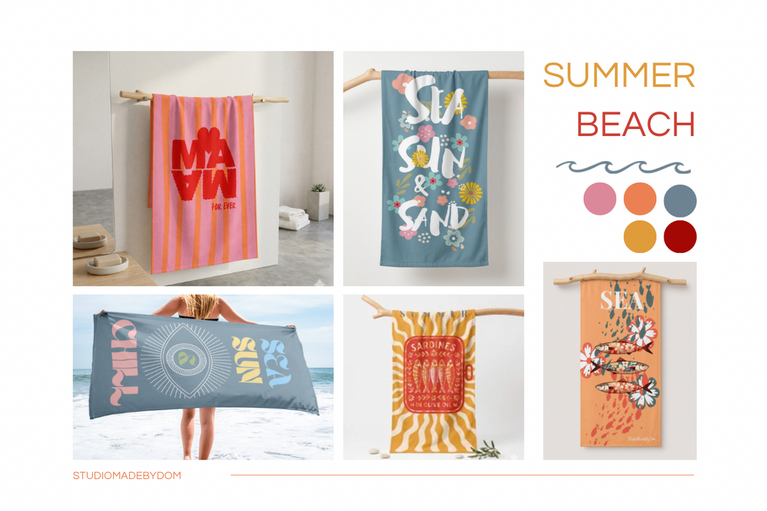 5 SERVIETTES DE PLAGE ORIGINALES POUR UN ETE 2026 TENDANCE