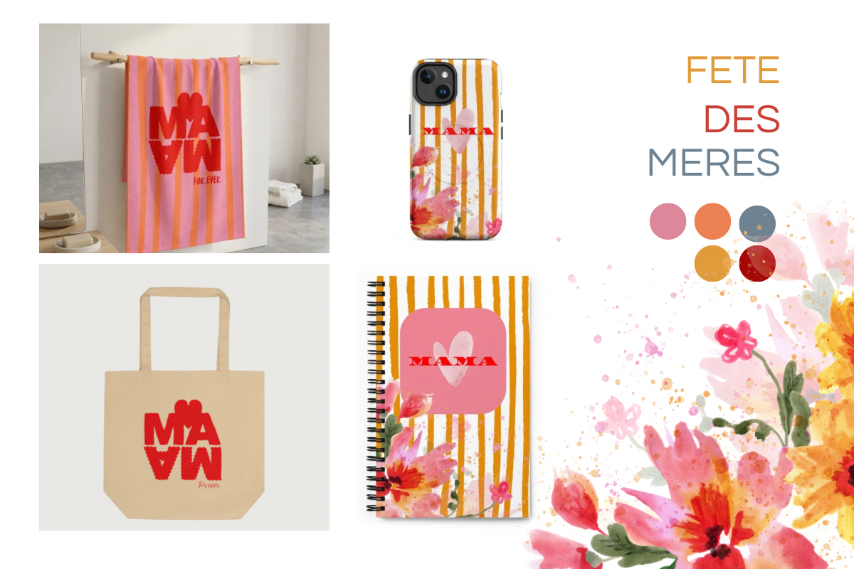 4 IDÉES CADEAUX UNIQUES ET COLORÉES POUR LA FETE DES MERES